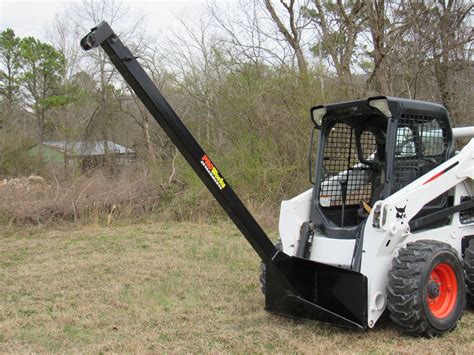 skid steer telescopic boom attachment|skid steer loader telescopic boom.